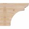 Ekena Millwork Yorktown Smooth Rafter Tail, Douglas Fir, 5 1/2"W x 10"H x 12"L RFT06X10X12YOR00SDF - alternate 3